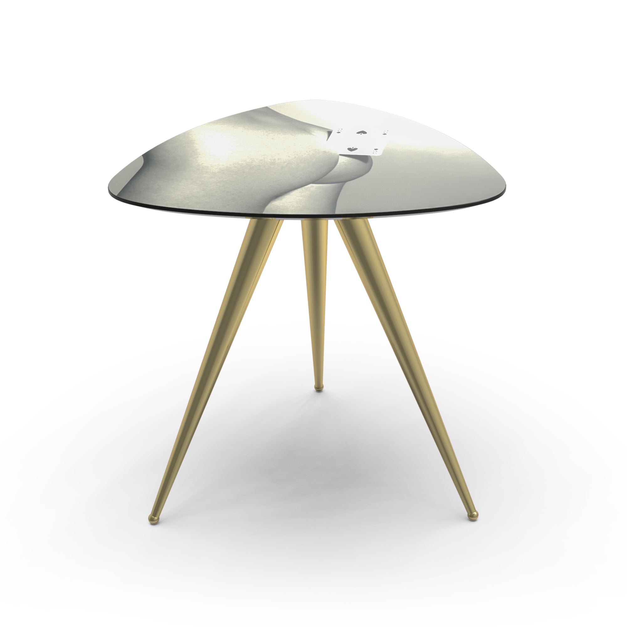 Side Table Two of Spades by DEKOR - main product image for Resin Society