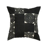 Matika Black Grid Pillow Cover by Mbare Ltd - main product image for Resin Society