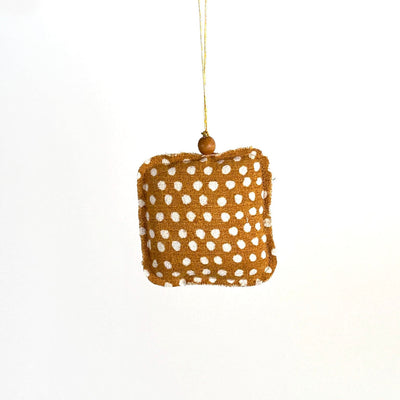 Mustard Yellow Whimsical Ornaments - Set of 4 by Mbare Ltd - product image 2 for Resin Society