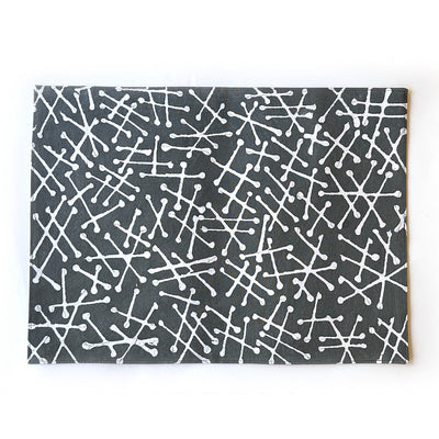 Tsvimbo Gray Placemats - Set of 2 by Mbare Ltd - product image 2 for Resin Society