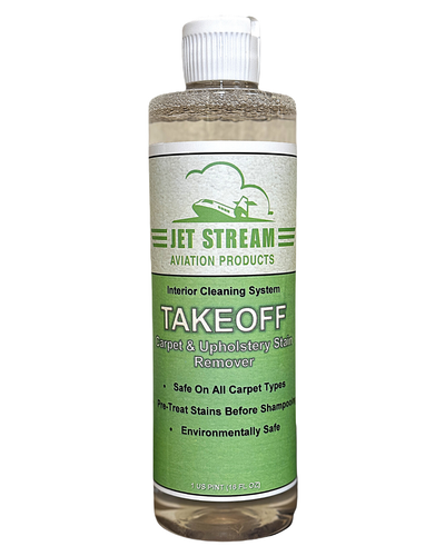 Takeoff Carpet & Upholstery Stain Remover container in 1 US Pint and Case of 12 US Pints