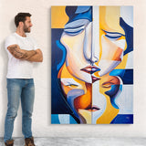 Canvas Print: "Talk" by Tailored Canvases - product image 4 for Resin Society