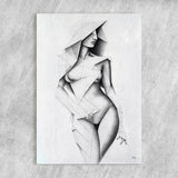 Canvas Print: "Tangible Point" by Tailored Canvases - product image 5 for Resin Society