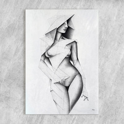Canvas Print: "Tangible Point" by Tailored Canvases - product image 5 for Resin Society