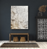 Taupe Gray Abstract Artist Enhanced Canvas Print by John Beard Collection - product image 3 for Resin Society