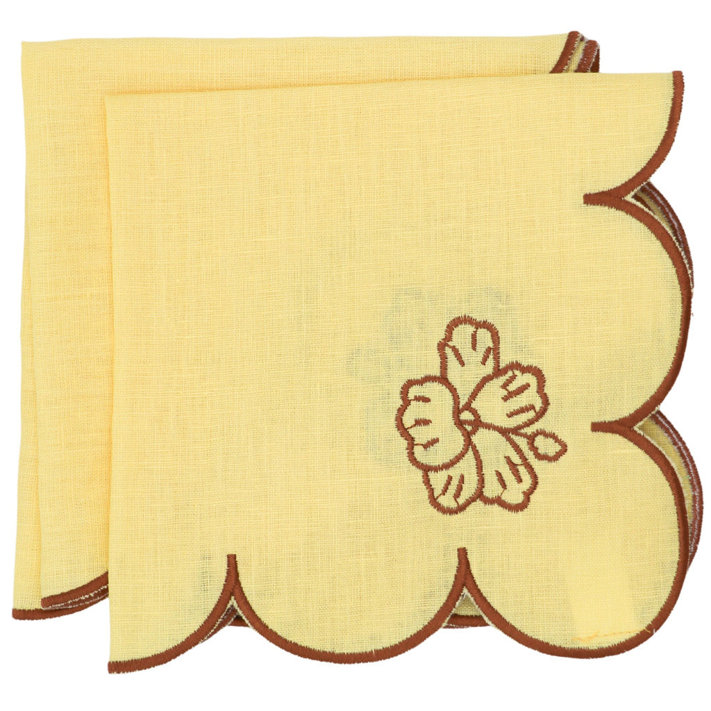 Tawny Marigold Napkin - Set of 4 by Ro'Table - main product image for Resin Society