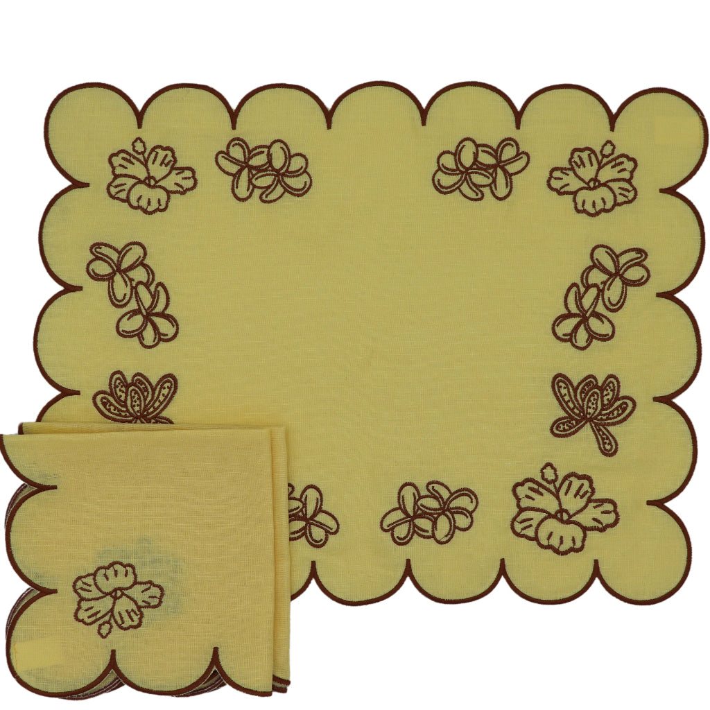 Tawny Marigold Napkin - Set of 4 by Ro'Table - product image 2 for Resin Society