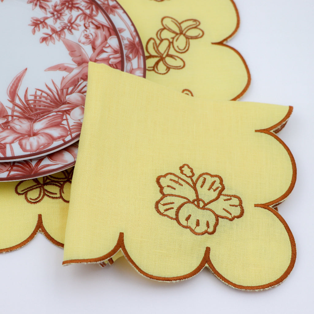 Tawny Marigold Napkin - Set of 4 by Ro'Table - product image 4 for Resin Society