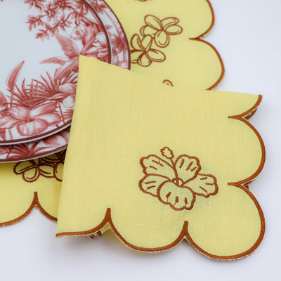 Tawny Marigold Napkin - Set of 4 by Ro'Table - product image 4 for Resin Society