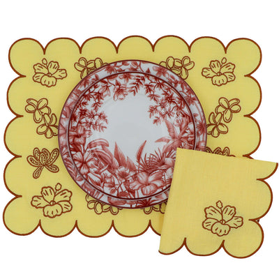 Tawny Marigold Napkin - Set of 4 by Ro'Table - product image 5 for Resin Society