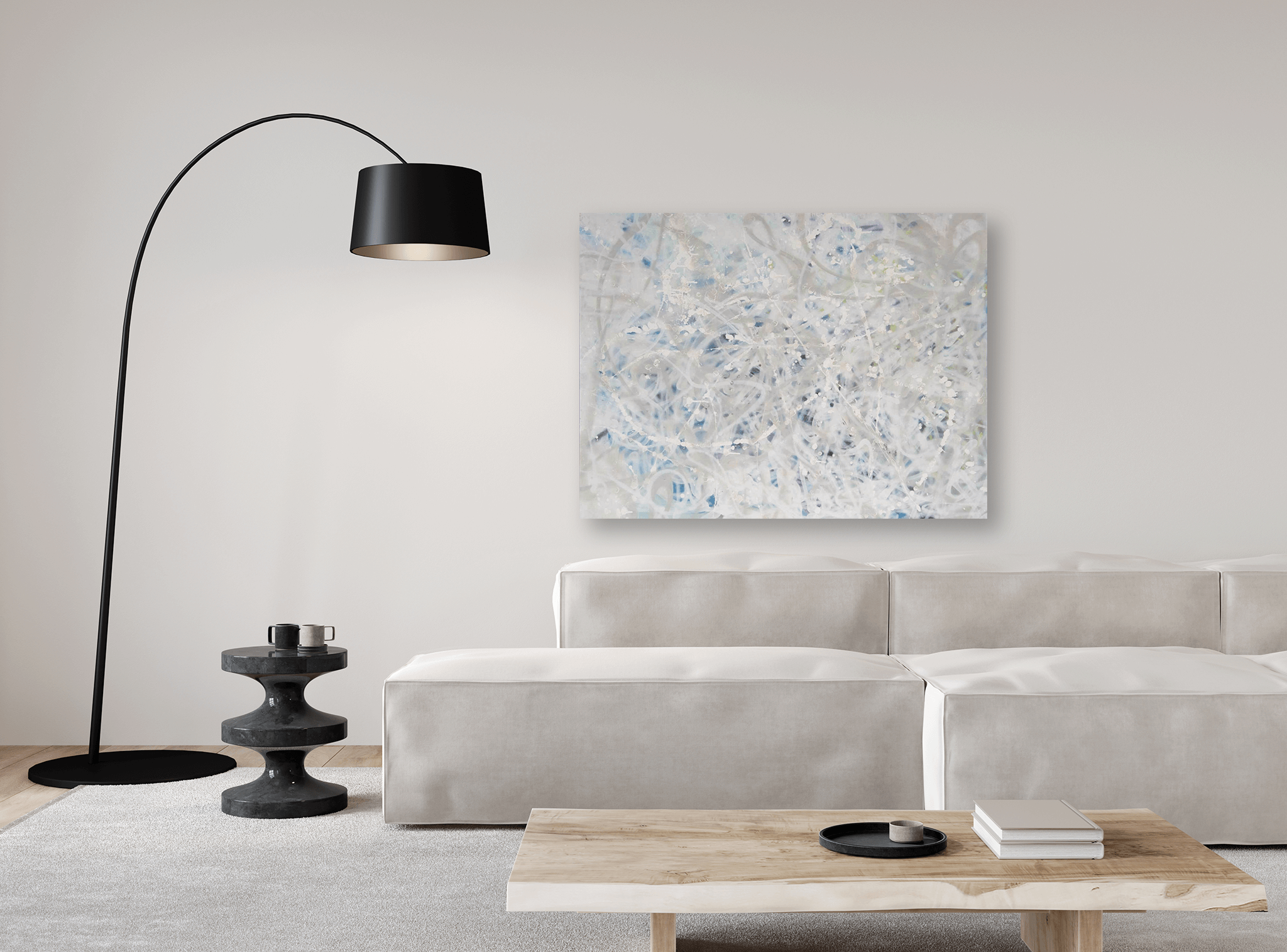 Tea Artist Enhanced Canvas Print by John Beard Collection - product image 4 for Resin Society