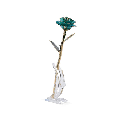 Timeless Rose (Teal) by ROSEPHORIA