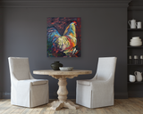 Terry's Chicken Artist Enhanced Canvas Print by John Beard Collection - product image 3 for Resin Society