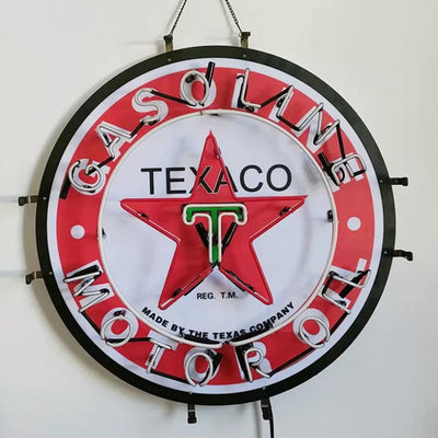 Texaco Gasoline Motor Oil Neon Signs by Neon Signs Land - product image 4 for Resin Society