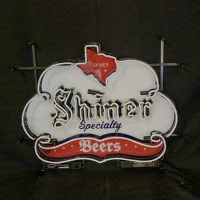 Shiner Specialty Beers with Texas Map Neon Sign Light by Neon Signs Land - product image 4 for Resin Society