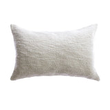 Textured Woven Cotton Lumbar Pillow by Homelosophy