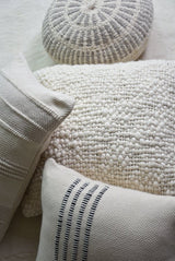 Alma Cable Knit Throw Pillow by Homelosophy