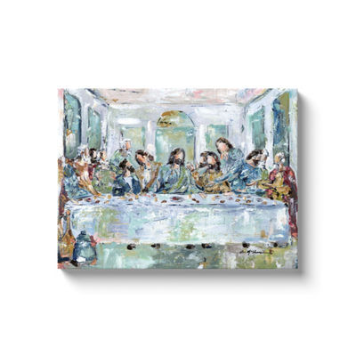 "Legacy Meal I" on canvas by Chelsea McShane Art - product image 2 for Resin Society