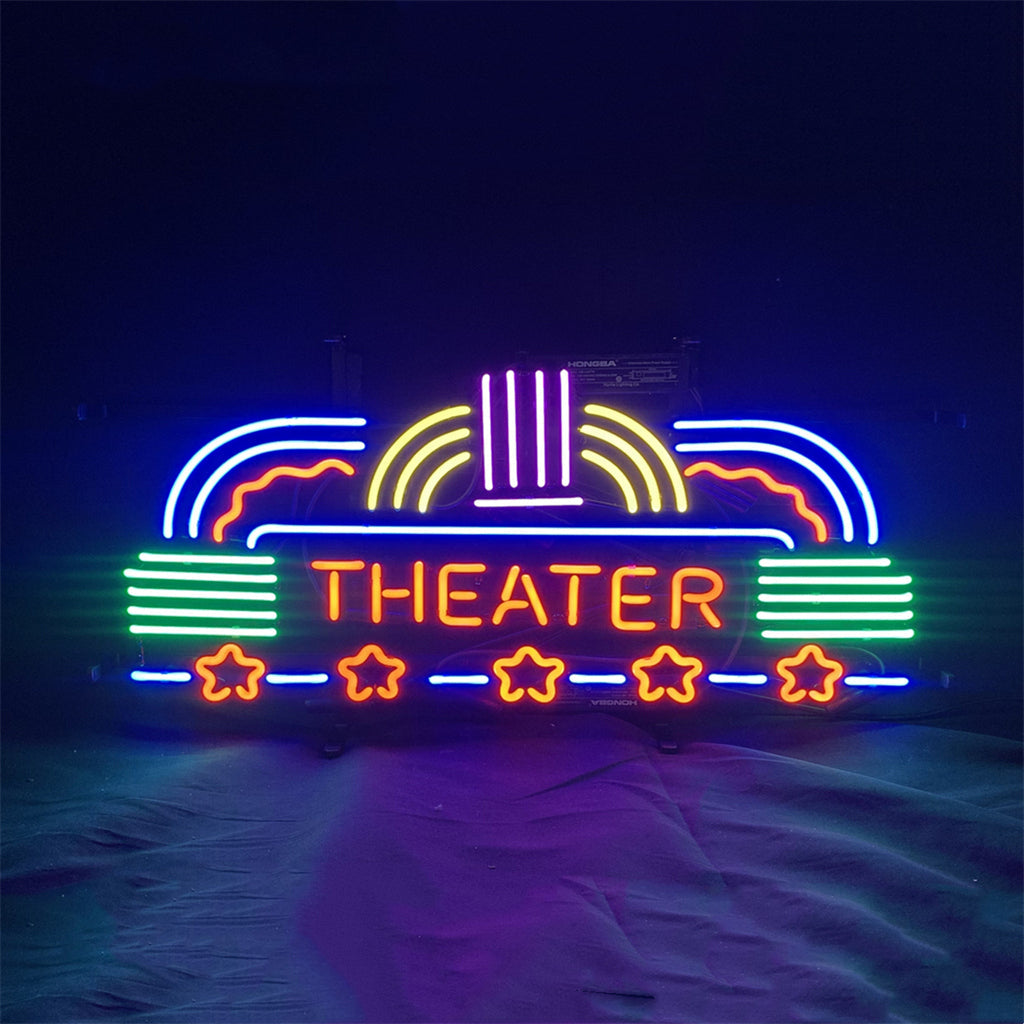 Theater Neon Signs by Neon Signs Land - main product image for Resin Society