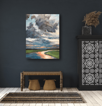 Thundersky Artist Enhanced Canvas Print by John Beard Collection - product image 4 for Resin Society