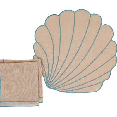 Tidal Shell Placemat - Set of 4 by Ro'Table - product image 2 for Resin Society
