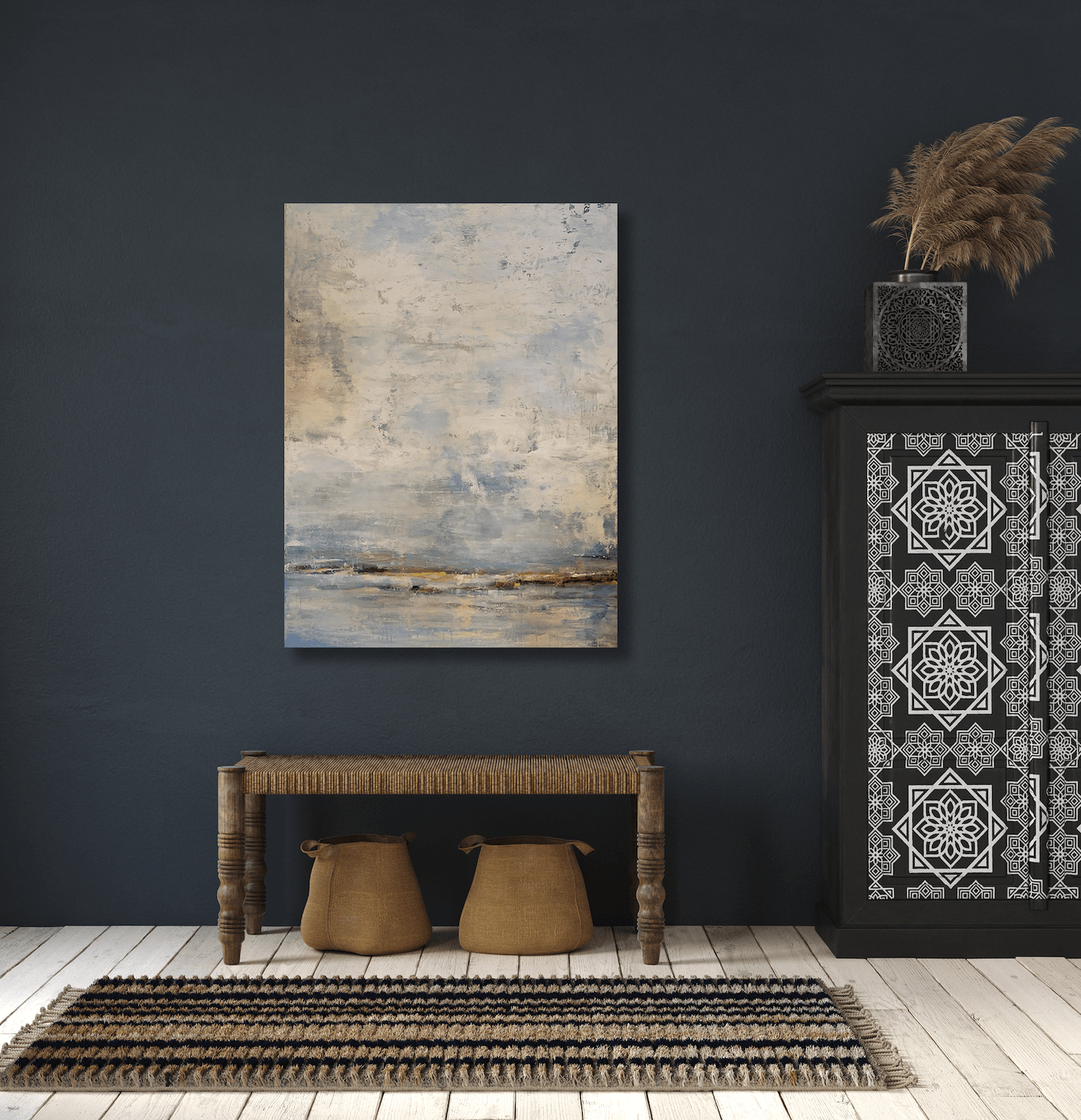 Tides Artist Enhanced Canvas Print by John Beard Collection - product image 4 for Resin Society