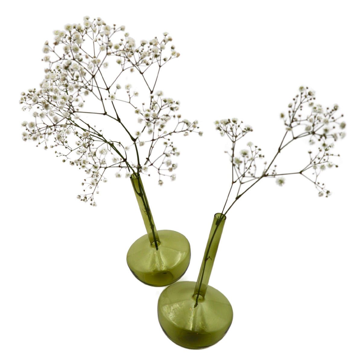 Tilted Sage Bud Vase - Pair by Ro'Table - main product image for Resin Society