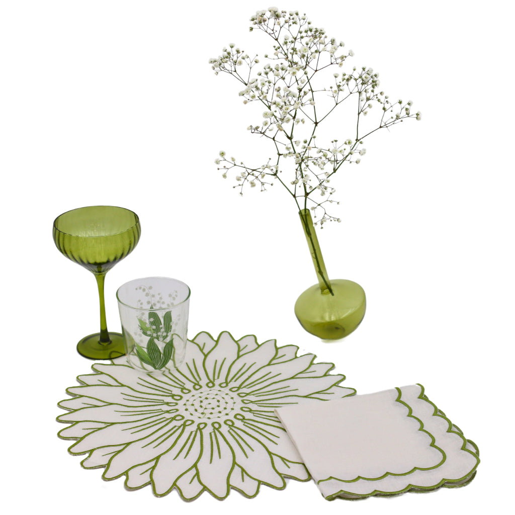 Tilted Sage Bud Vase - Pair by Ro'Table - product image 3 for Resin Society