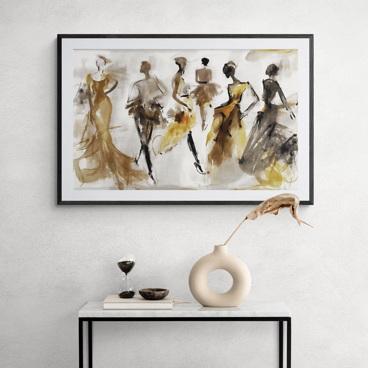 Canvas Print: "Time Whispers" by Tailored Canvases - main product image for Resin Society