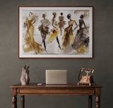 Canvas Print: "Time Whispers" by Tailored Canvases - product image 2 for Resin Society