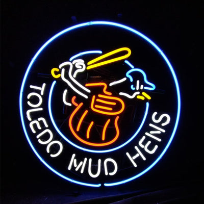 Toledo Mud Hens Sport Neon Signs by Neon Signs Land - product image 2 for Resin Society