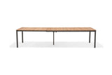 Topaz Dark Teak and Aluminum Rectangular Extendable Table by LifestyleGarden US - product image 8 for Resin Society