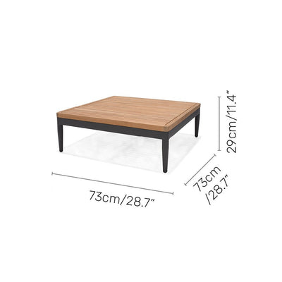 Topaz Square Coffee Table by LifestyleGarden US - product image 9 for Resin Society