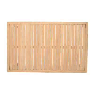 Topaz 9 Piece Teak Big Rectangular Dining Set by LifestyleGarden US - product image 9 for Resin Society