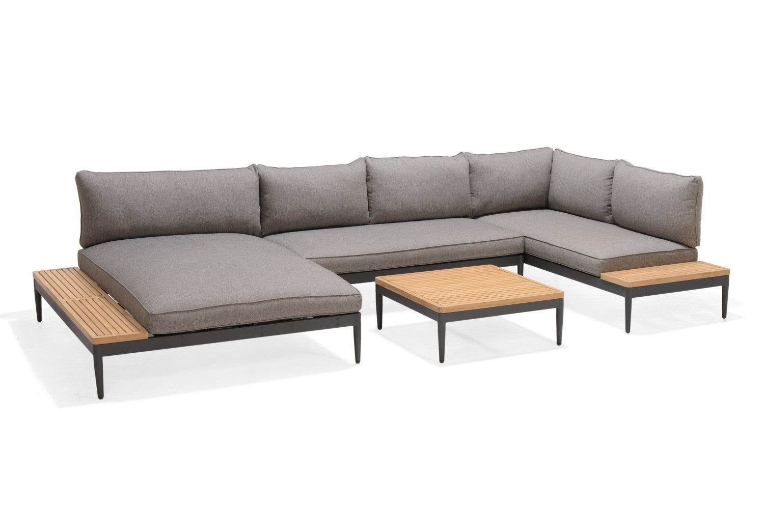 Topaz 4pc Seating Bed Set by LifestyleGarden US - product image 5 for Resin Society