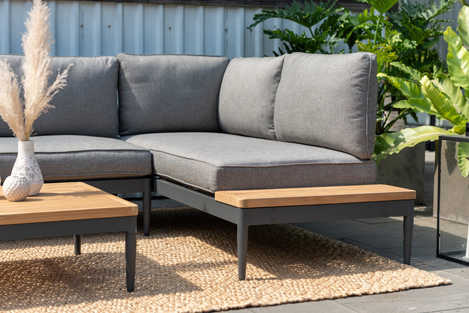 Topaz 4pc Seating Bed Set by LifestyleGarden US - product image 2 for Resin Society