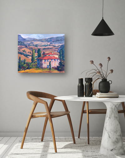 Toscana Artist Enhanced Canvas Print by John Beard Collection - product image 2 for Resin Society