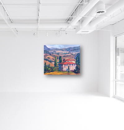 Toscana Artist Enhanced Canvas Print by John Beard Collection - product image 3 for Resin Society
