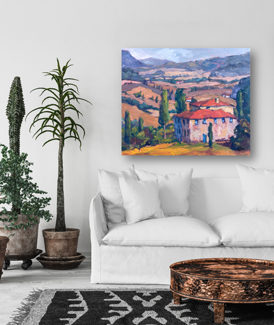 Toscana Artist Enhanced Canvas Print by John Beard Collection - product image 4 for Resin Society