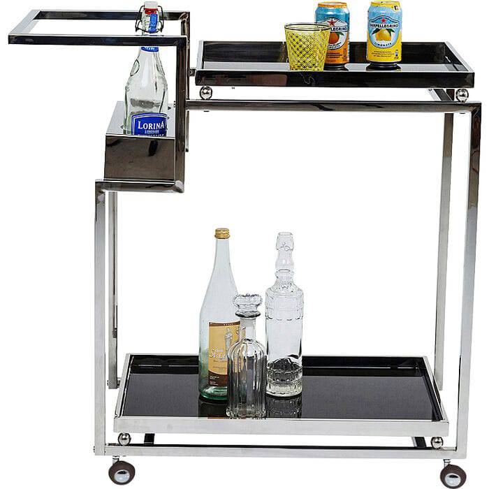 Tray Table Barfly Silver by DEKOR - main product image for Resin Society