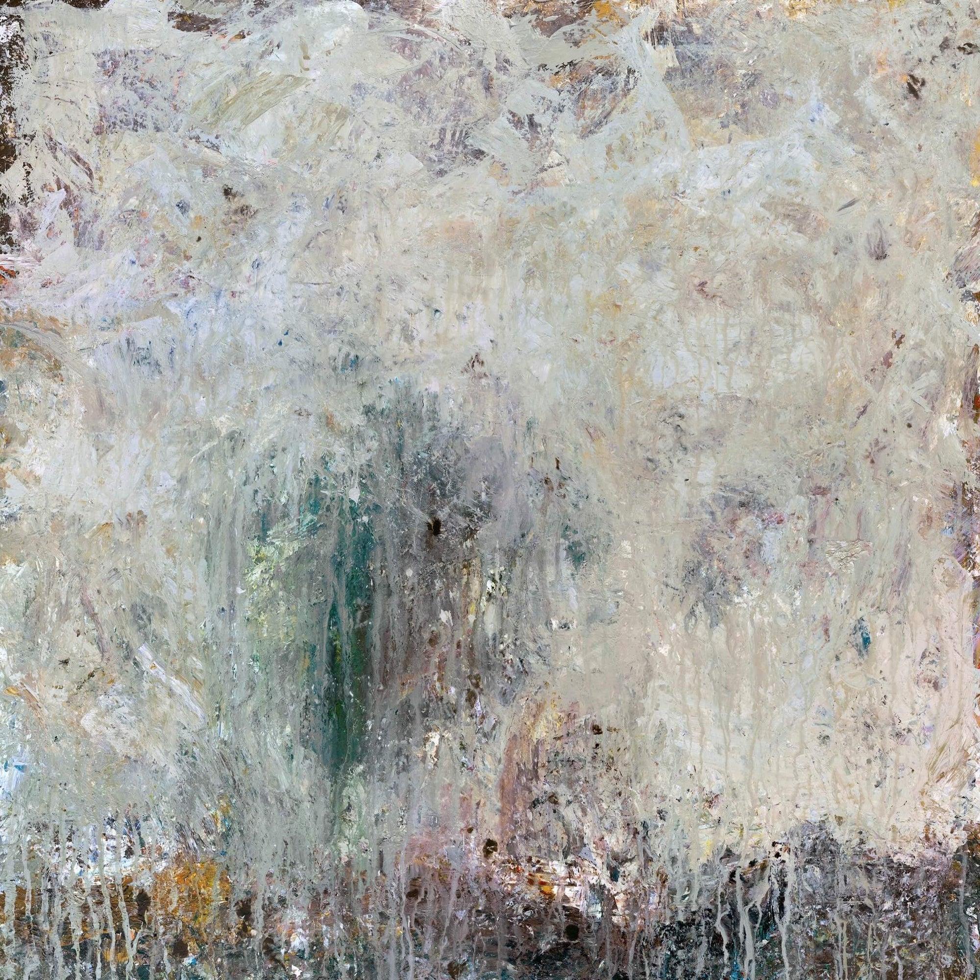 Tree in the Mist Artist Enhanced Canvas Print by John Beard Collection - main product image for Resin Society