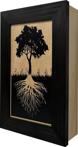 Tree of Life Hidden Gun Storage Wall Decor Concealment Furniture by Bellewood Designs - product image 17 for Resin Society