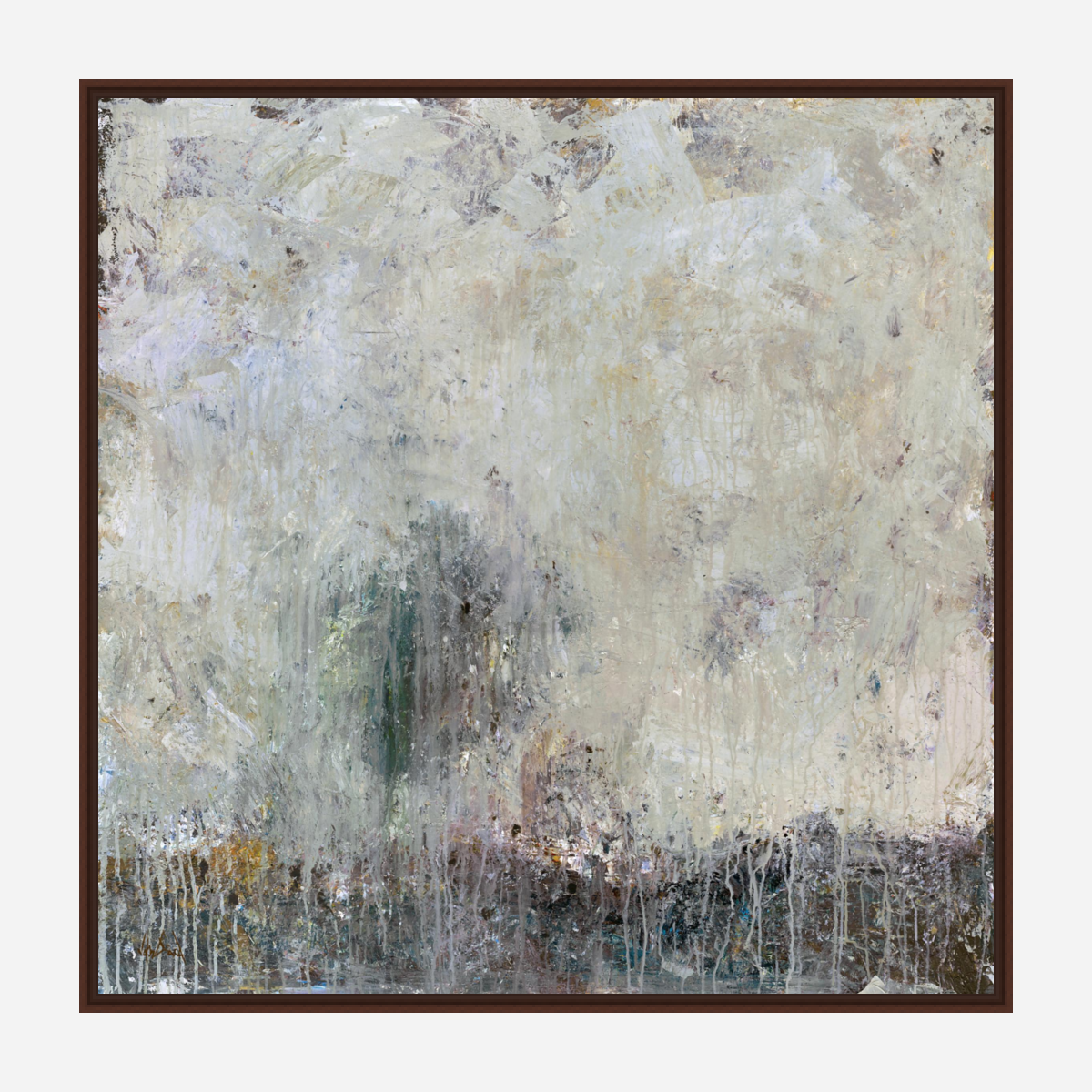 Tree in the Mist Artist Enhanced Canvas Print by John Beard Collection - product image 5 for Resin Society