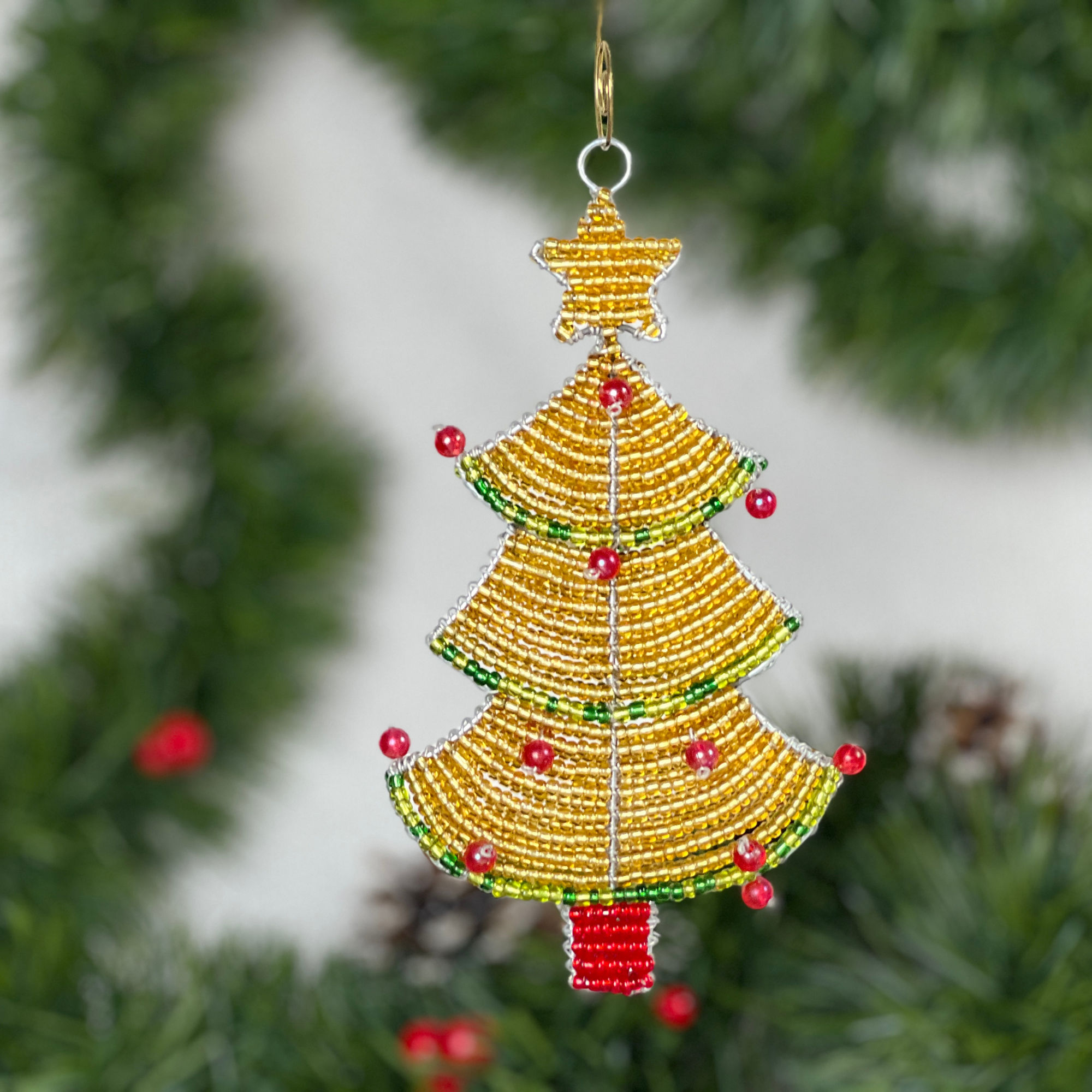 Beaded Christmas Tree