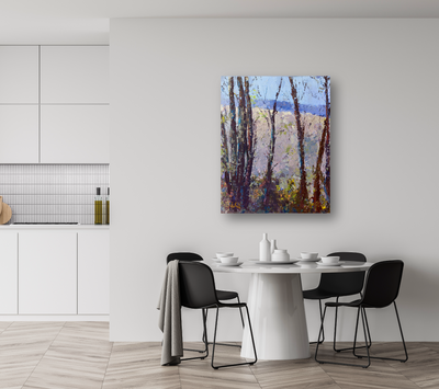 Trees I Artist Enhanced Canvas Print by John Beard Collection - product image 3 for Resin Society
