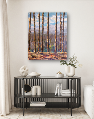 Trees IV Artist Enhanced Canvas Print by John Beard Collection - product image 3 for Resin Society