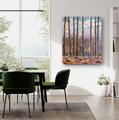 Trees IV Artist Enhanced Canvas Print by John Beard Collection - product image 4 for Resin Society