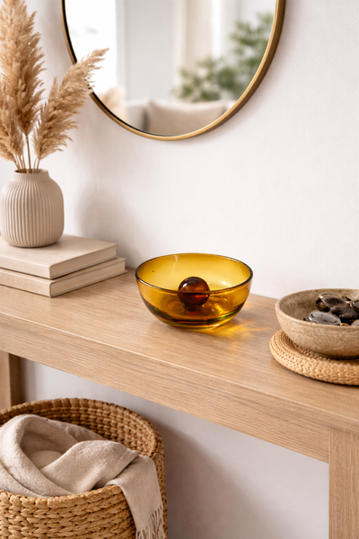 Tres Palos Amber Bowl by MESO