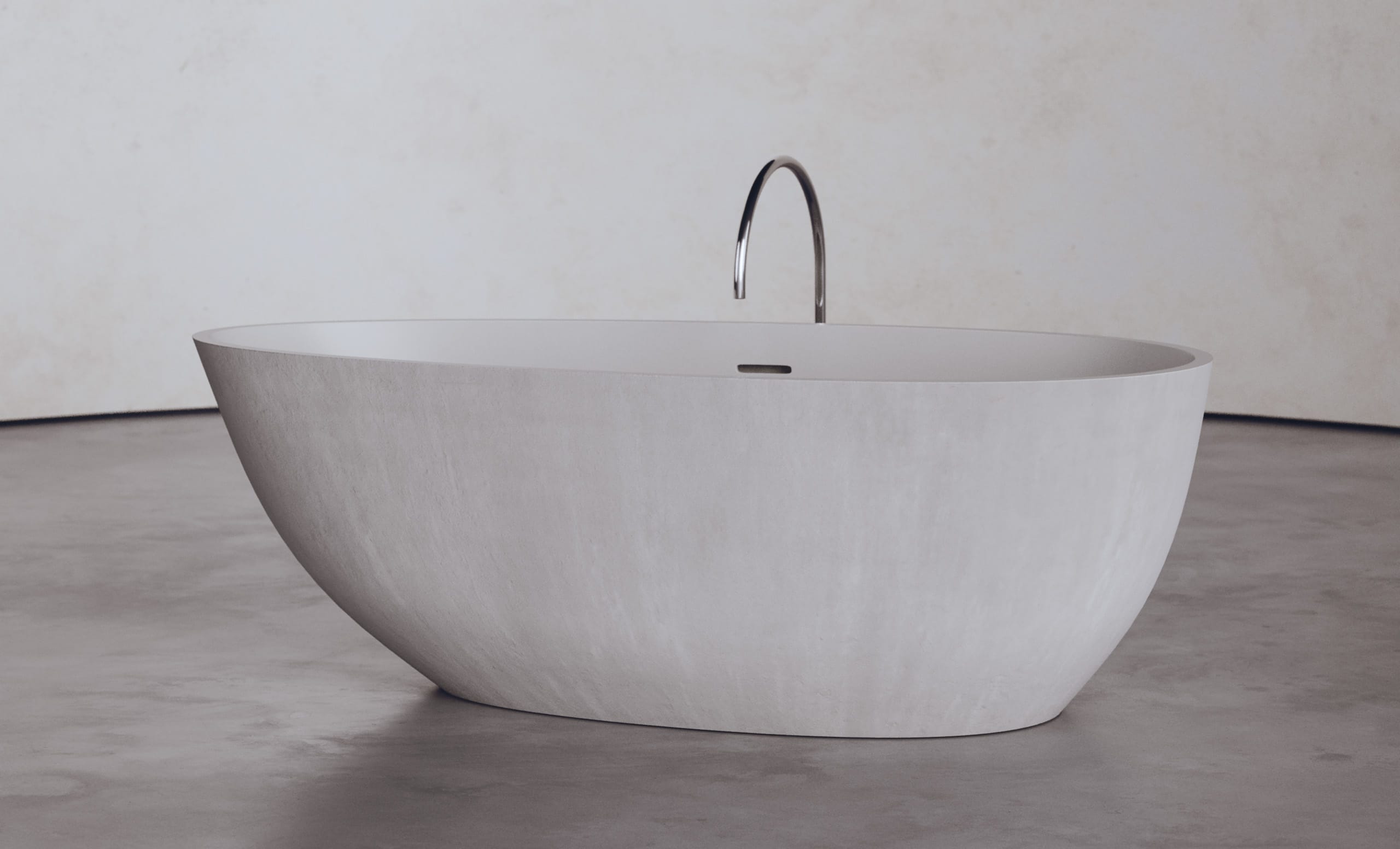 Crafted Ovoid Bathtub by VAST Studio - product image 2 for Resin Society