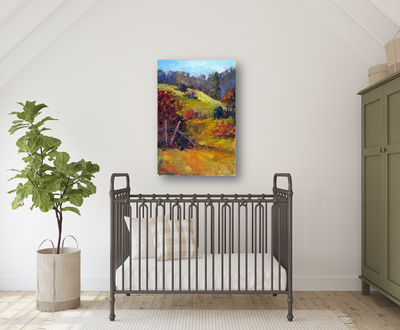 Turning Leaves Artist Enhanced Canvas Print by John Beard Collection - product image 2 for Resin Society